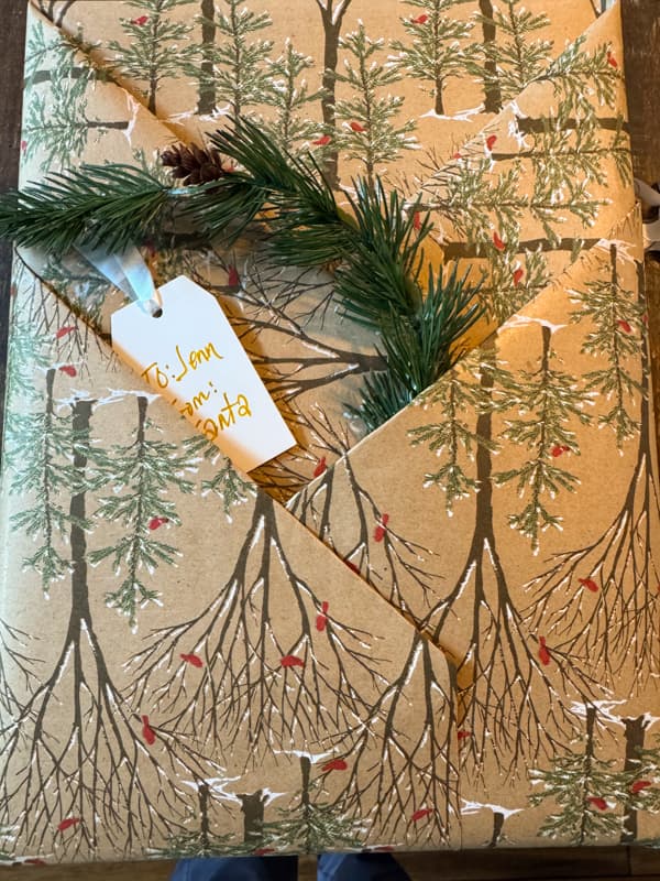 Gift Wrap with Pockets