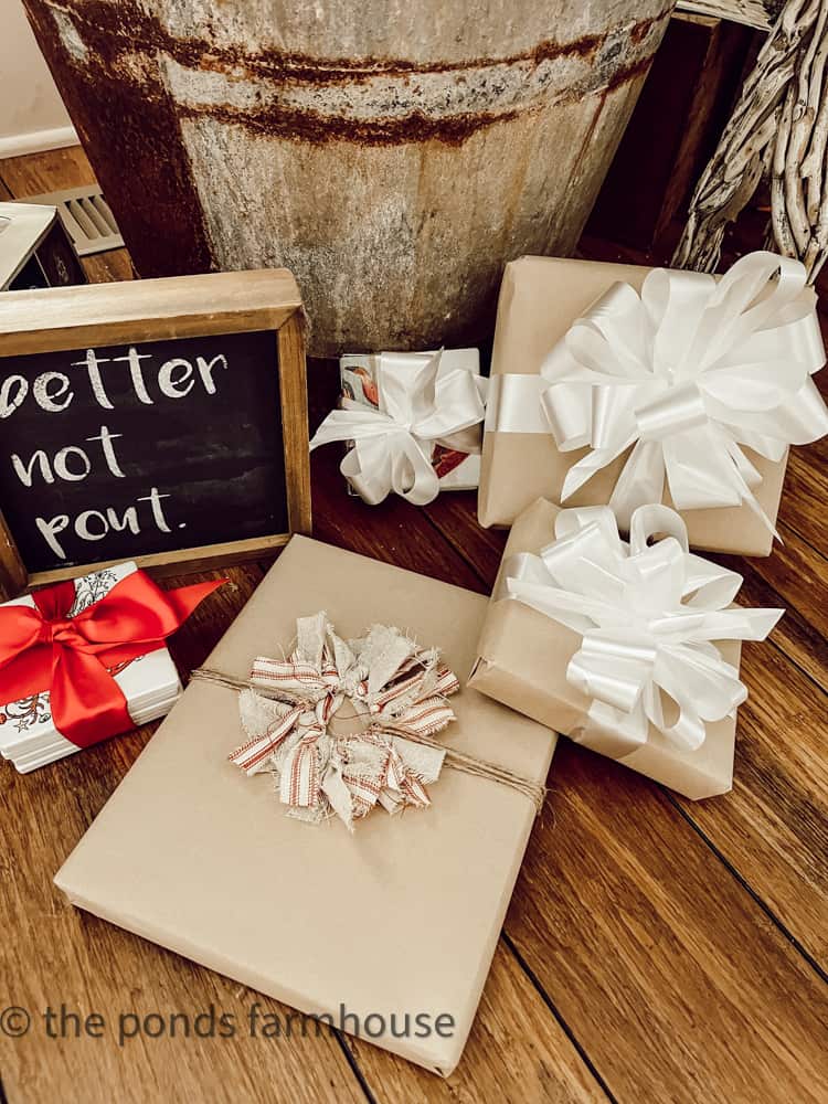 Paper Bow Gift Toppers