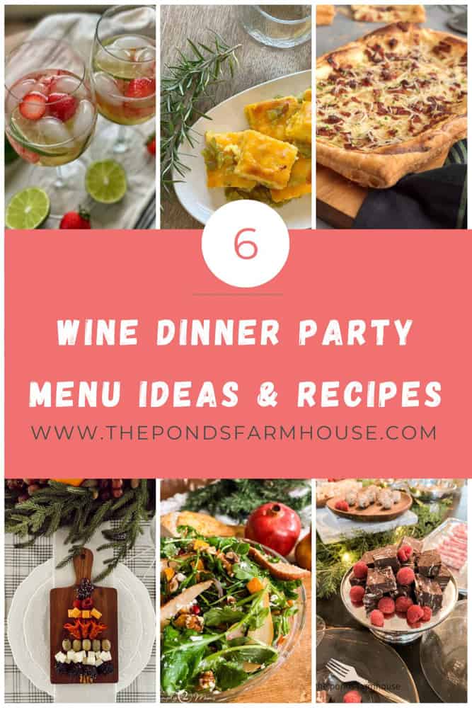 6 Wine Dinner Party Menu Ideas and recipes