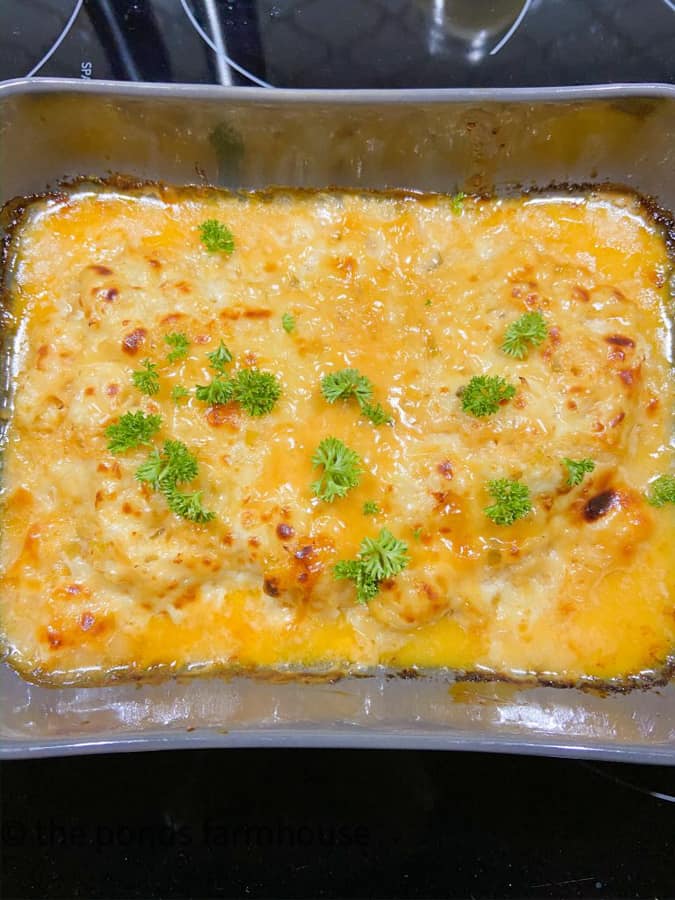 Baked Chicken Reuben Casserole Recipe for St. Paddy's Day Supper Club main dish.
