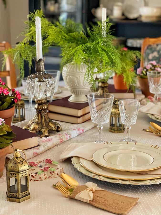 Stacy's Book Club Themed Supper Club Table