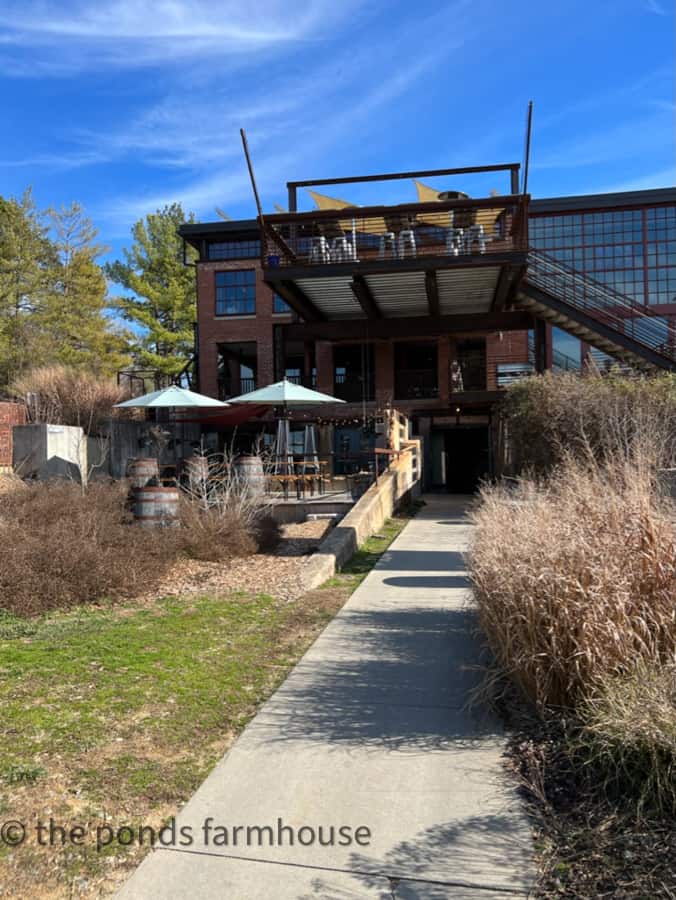 Saxapahaw, NC  Haw River Mill Restoration - Restaurants and Brewery.  