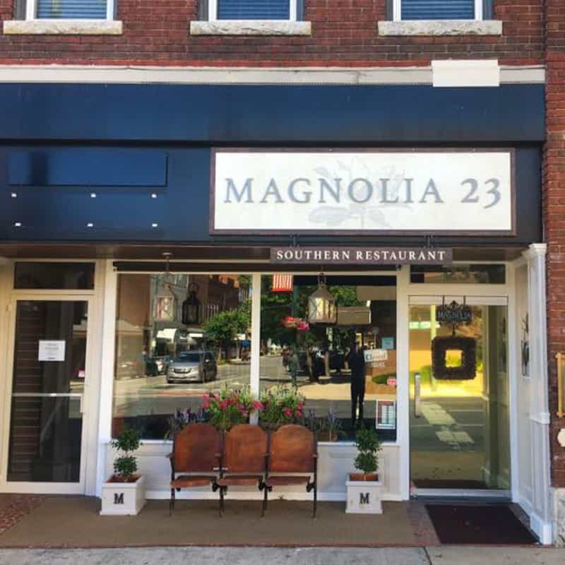 Magnolia 23 at Southern Restaurant location in downtown Asheboro, NC