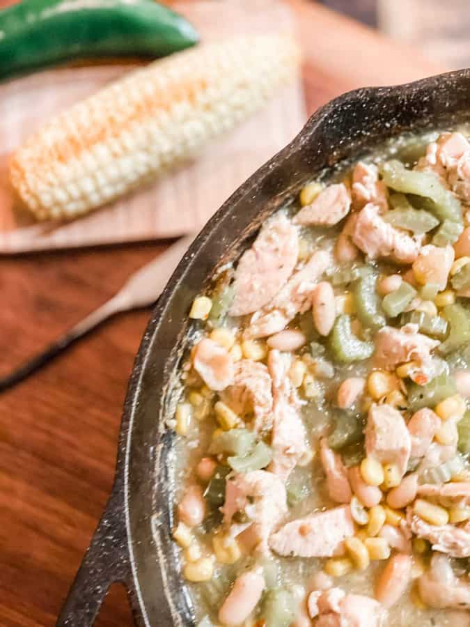 White Chicken Chili on the Grill for winning chili cook-off