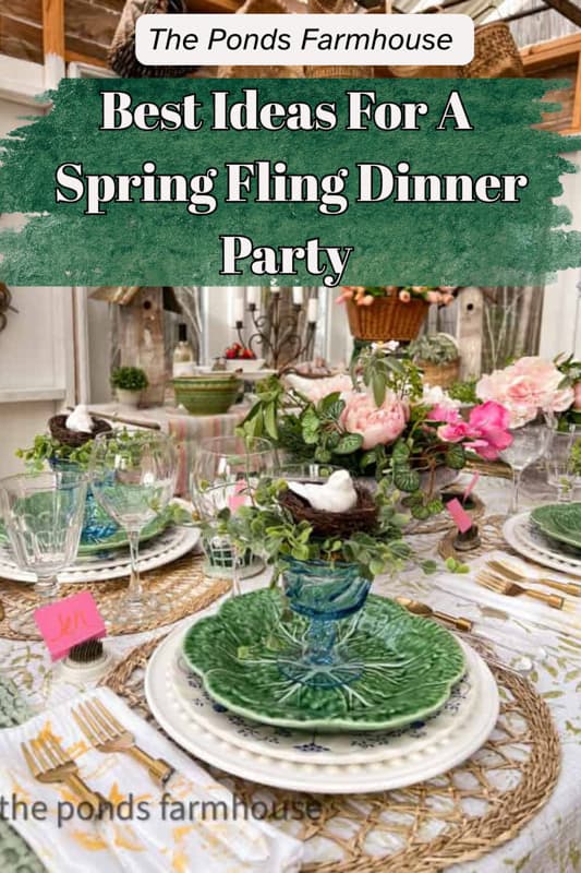 Best Ideas for A Spring Fling Dinner Party