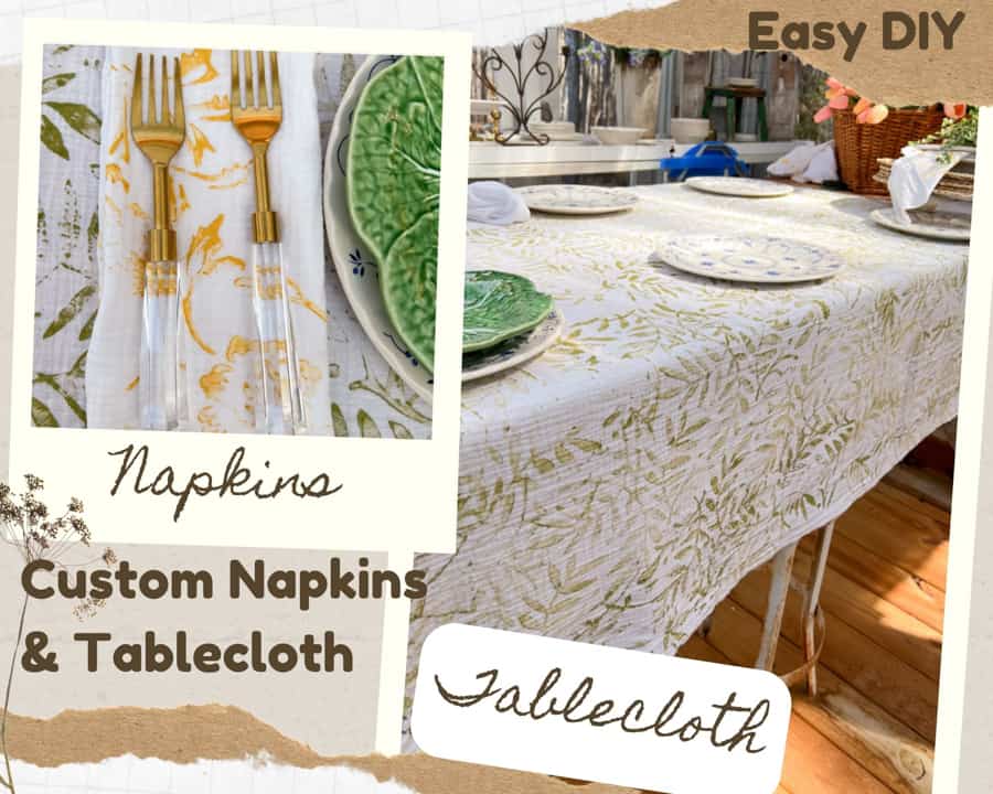 Easy DIY Kraft Paper Tablecloth Tutorial - The Ponds Farmhouse