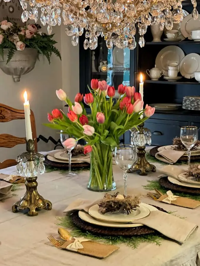 Stacy's Easy 10 Minute Spring Table.