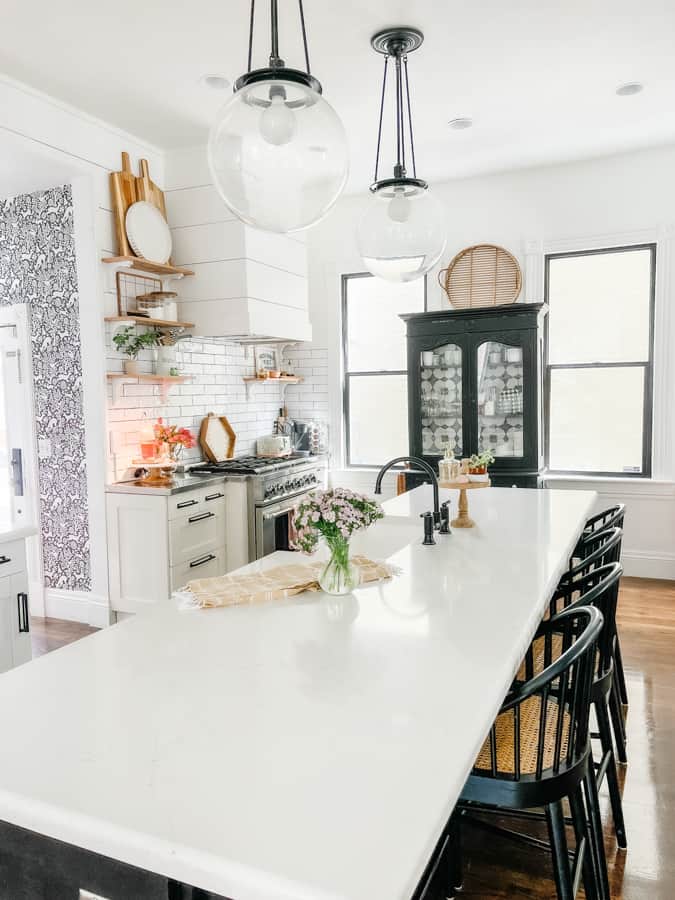 REmodel a 90's kitchen on a budget with these ideas.