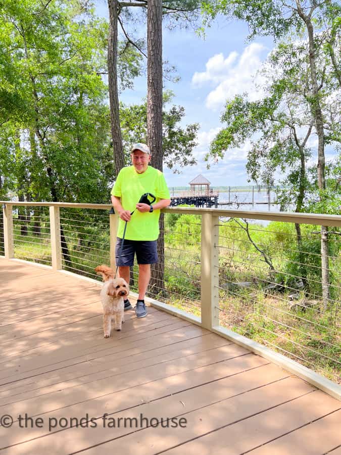 Dirt Road Adventures - April's Over Weekend at Kure Beach. Dining at Smoke on the Water with Rudy.