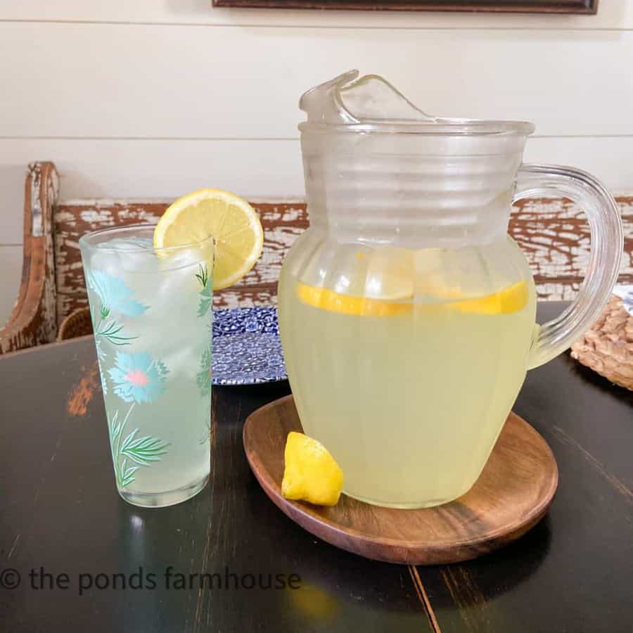 Perfect Fresh Squeezed Lemonade Recipe with a secret ingredient.  