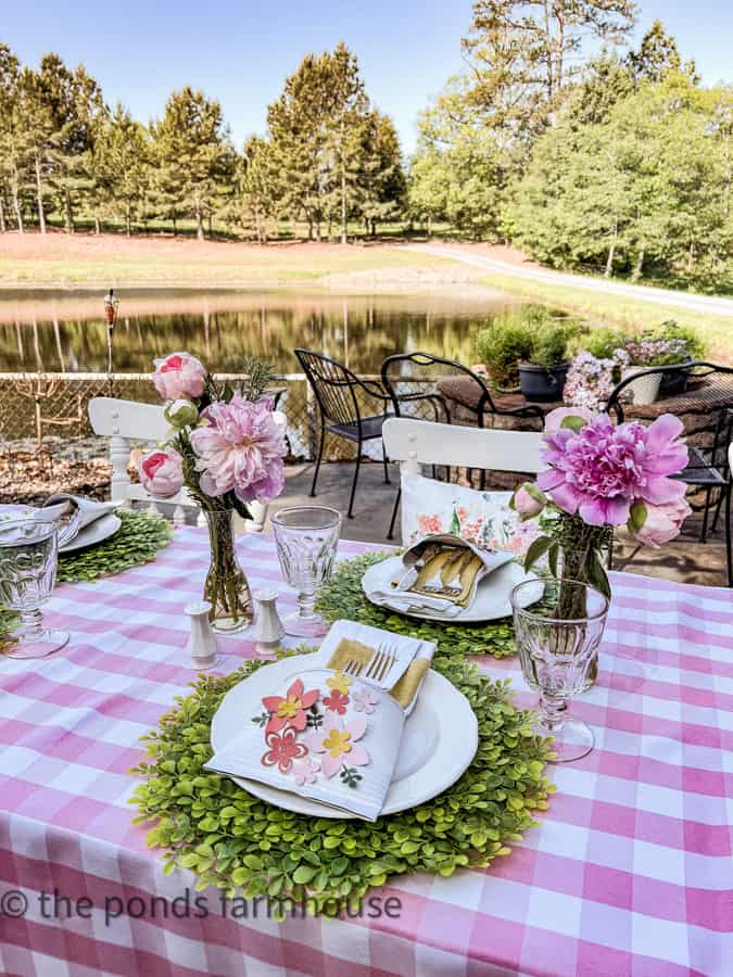 Alfresco Mother's Day Luncheon Ideas. 