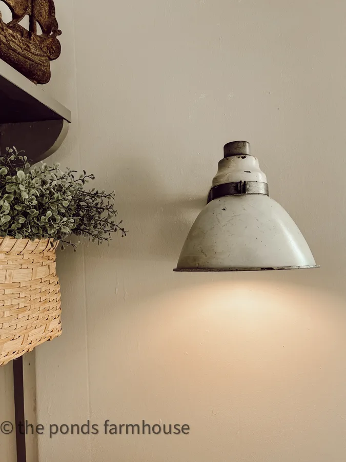Add vintage lights without hiring an electrician  by using rechargeable light bulbs.