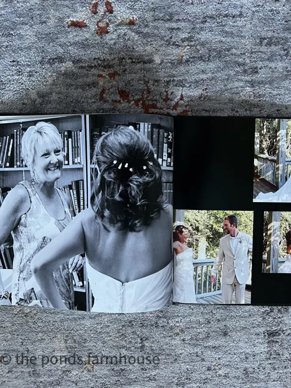 Create a photo book as a Mother's Day Gift Idea.