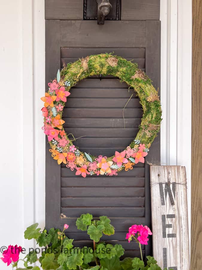 FloralHorse Metal Wreath Frame: Handmade Iron Loop For DIY Celebration  Garland From Yanronpo, $16.91