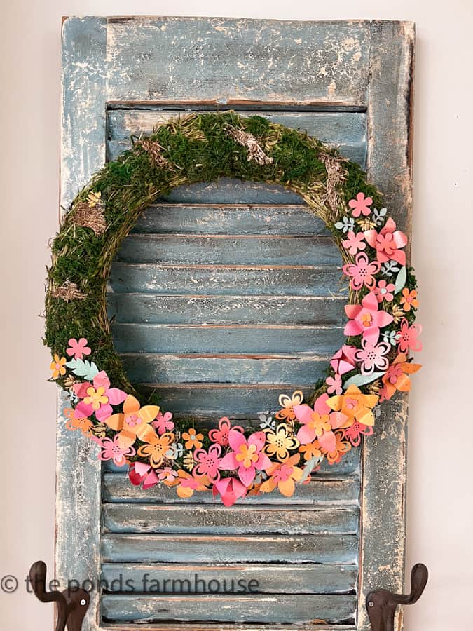 Moss Wreath DIY - Eleanor Rose Home