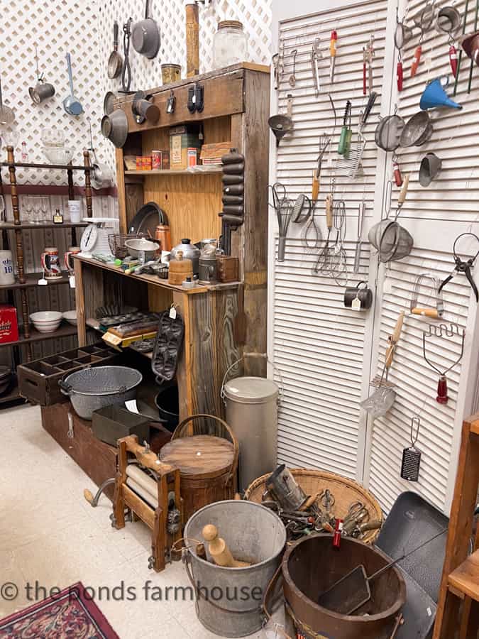 Timeless Treasures has rustic and primitive antiques.  