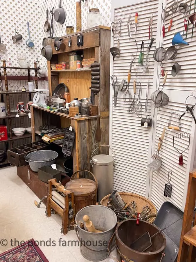 Timeless Treasures has rustic and primitive antiques.  