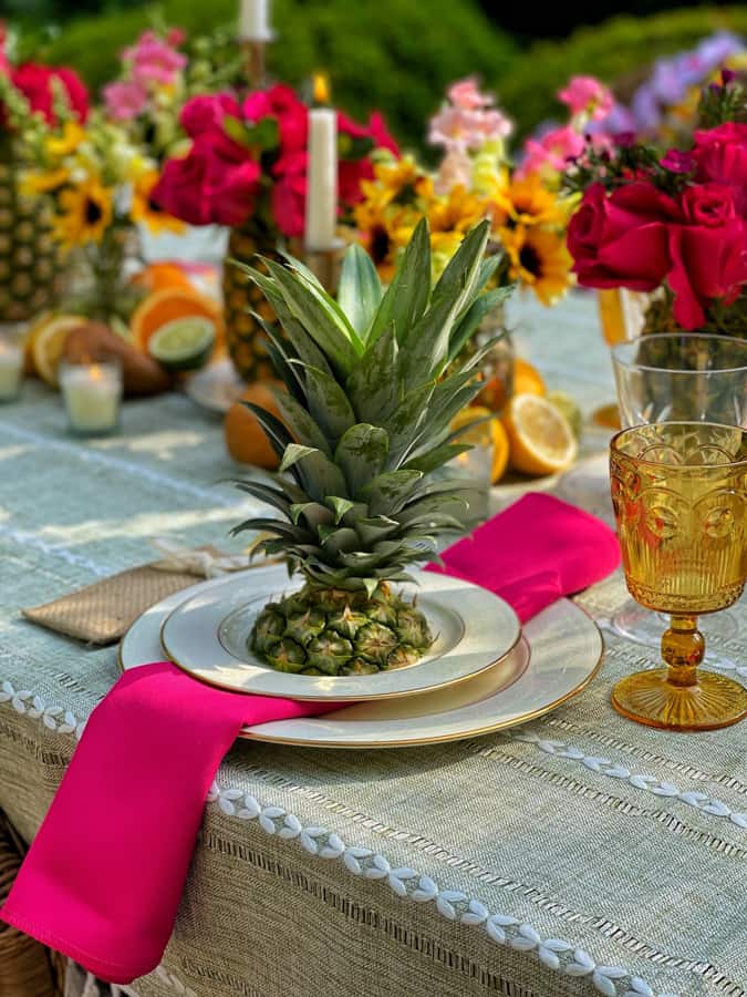 Easy Cocktail Party Table.  