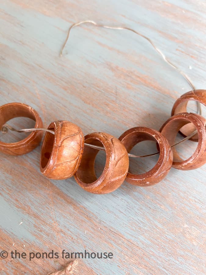 Thrift Store Napkin Rings for only 4.00