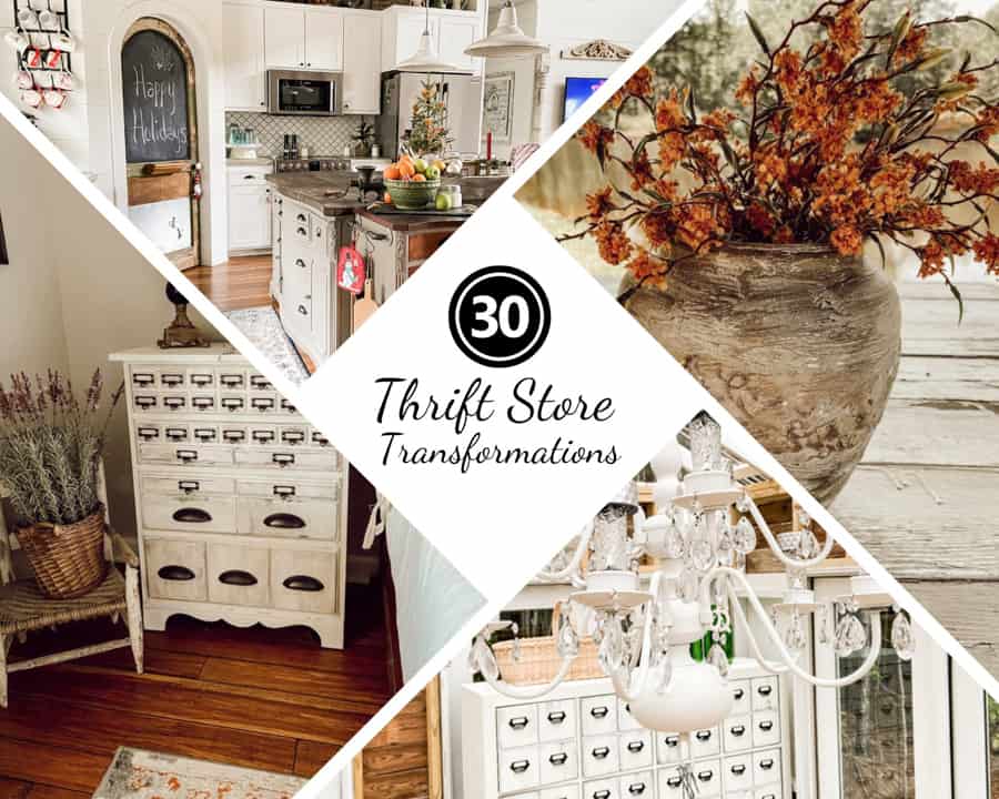 30 Mind-Blowing Upcycled Thrift Store Decor Transformations