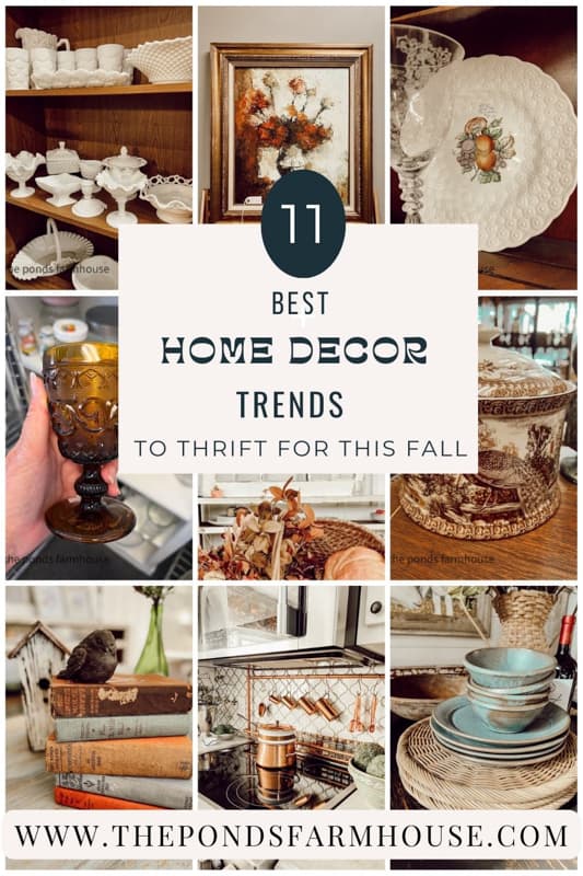 11 Best Trending Home Decor Ideas To Thrift For This Fall