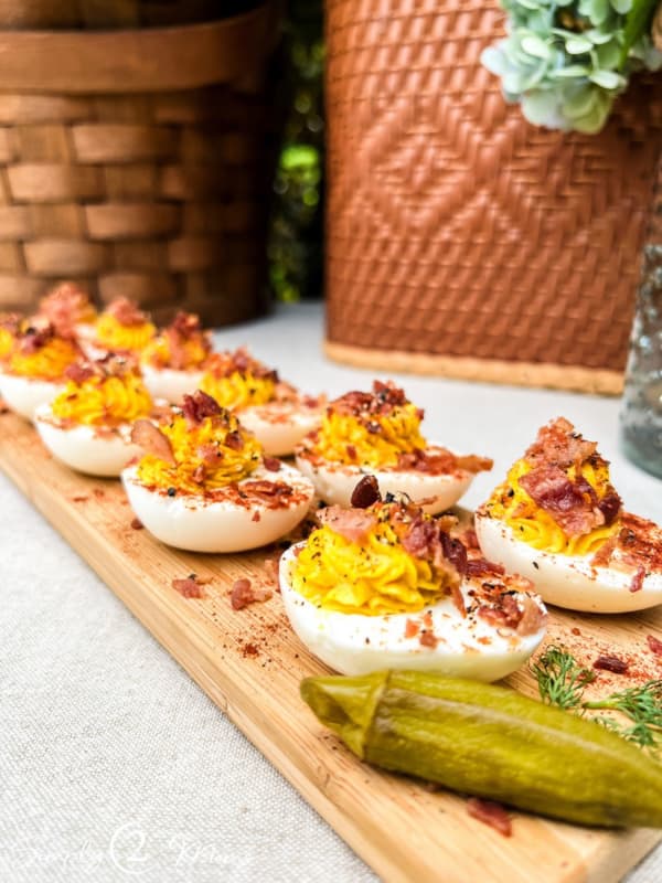 Classic Deviled Eggs with Bacon Recipe
