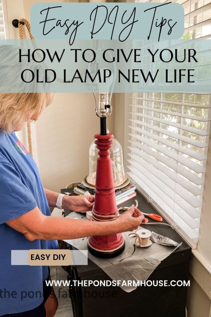 Easy DIY Tips To Give Your Old Lamp New Life.