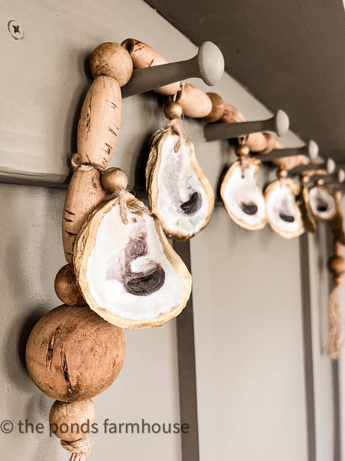 Coastal Garland with Sand Dollars - A Wonderful Thought