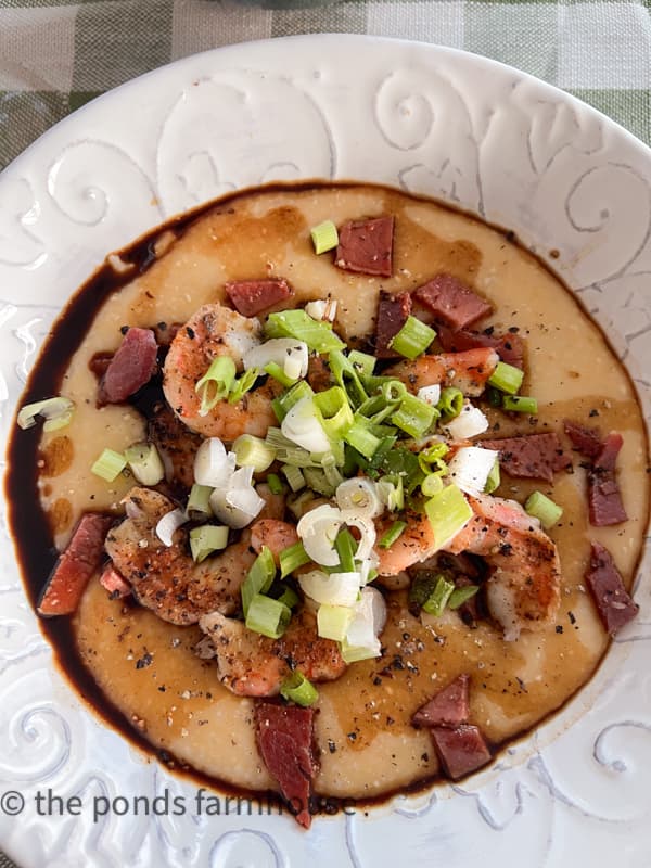 Southern Shrimp and Grits Best Recipe for a meal in one hearty dinner.  