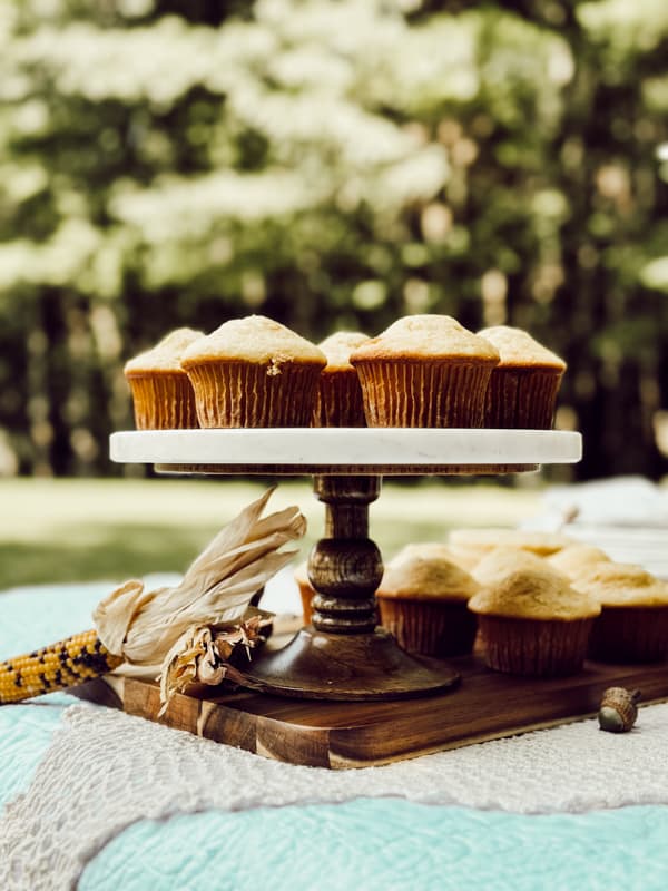 Easy Cornbread muffins for supper club