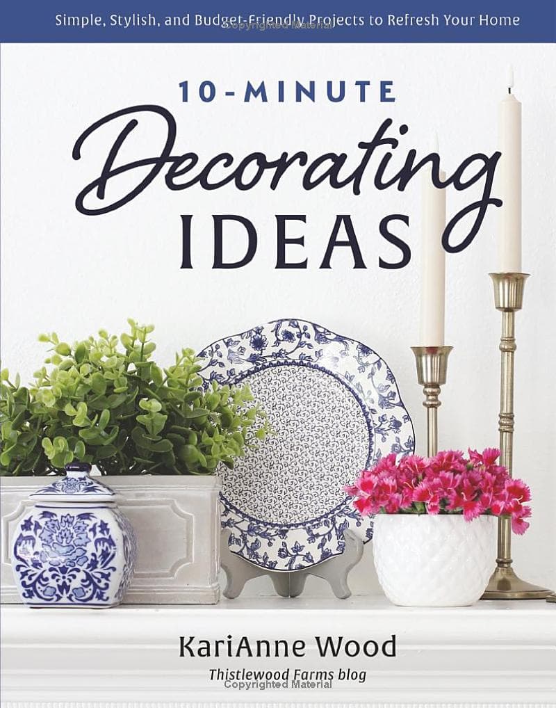 10 minute decorating ideas by KariAnne Wood -Dirt Road Adventures - Thrifting For Fall Decor