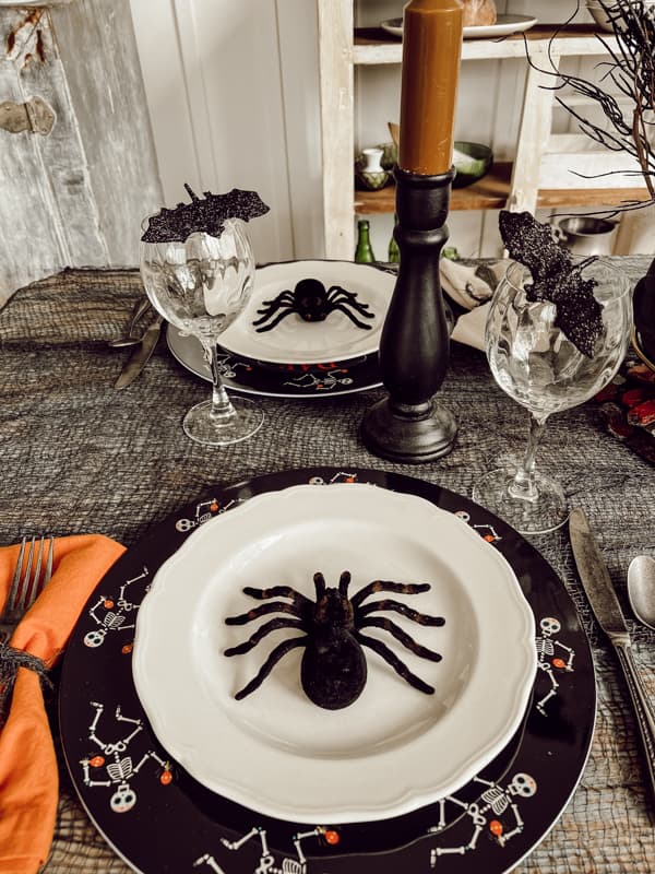 Dollar Tree Halloween Table Decorations for Adult Halloween Dinner Party
