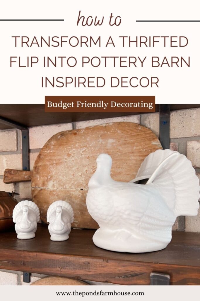 How to Transform Thrifted Flips into Pottery Barn-Inspired Decor