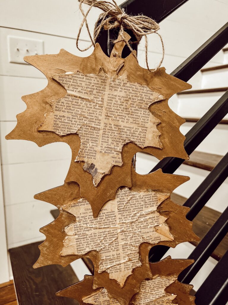 Crafting Autumn Magic- DIY Plaster Leaves Tutorial