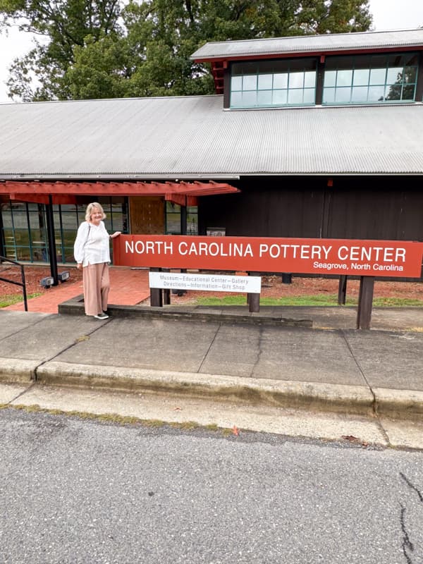 North Carolina Pottery Center in Seagrove, NC - Filled with vintage and antique earthenware and salt glaze pottery.