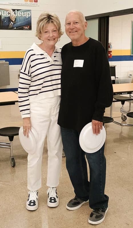 Rachel & Brad at Brad's 50th Class Reunion