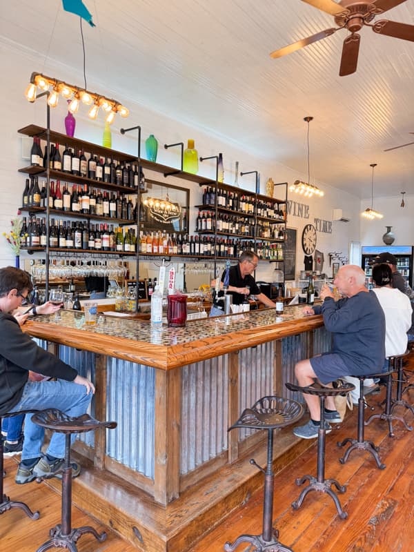 The General Wine and Brew Bar is a renovated old store in Seagrove, NC
In the North Carolina Pottery Capital.