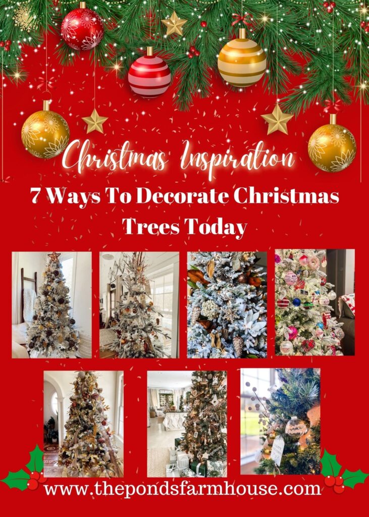 7 Ways To Decorate Christmas Trees Today.