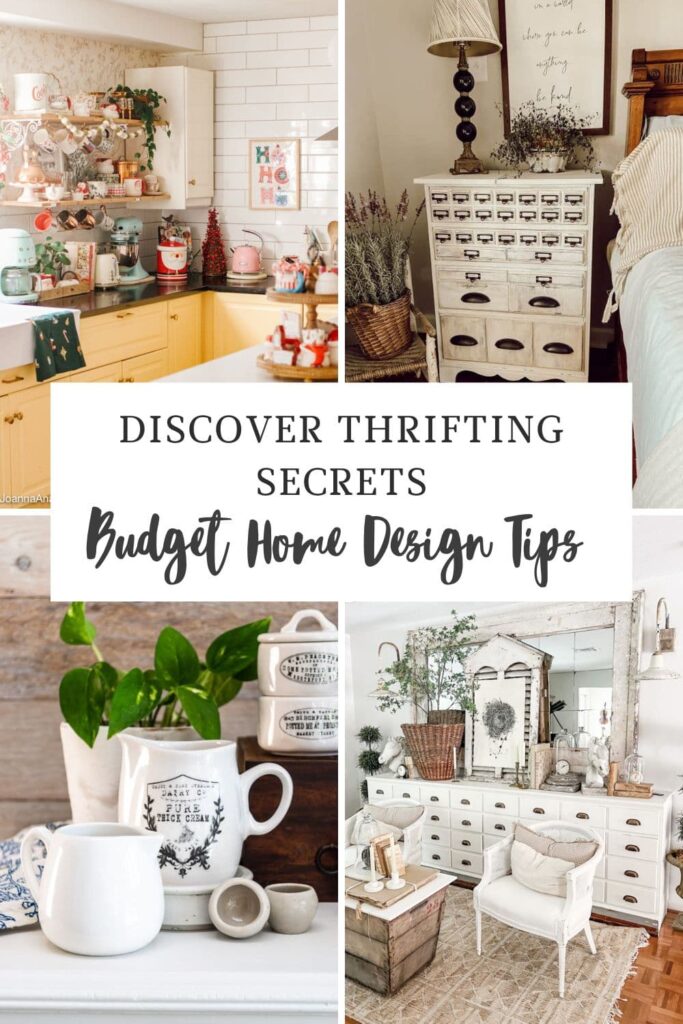 Discover Thrifting Secrets for Budget Home Design tips.