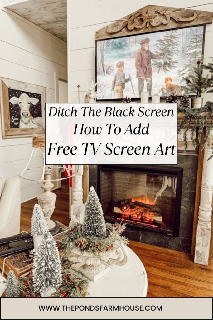 How To Add Free TV Screen Art from YouTube App. Easy way to get rid of that black box and it's free.