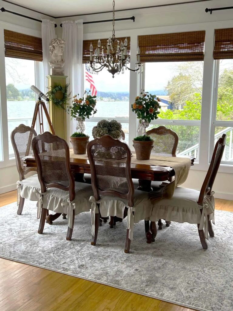 Add vintage charm to your dining room.
