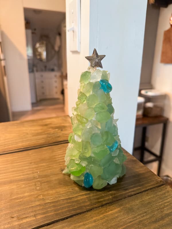 Sea glass DIY Christmas Decorations