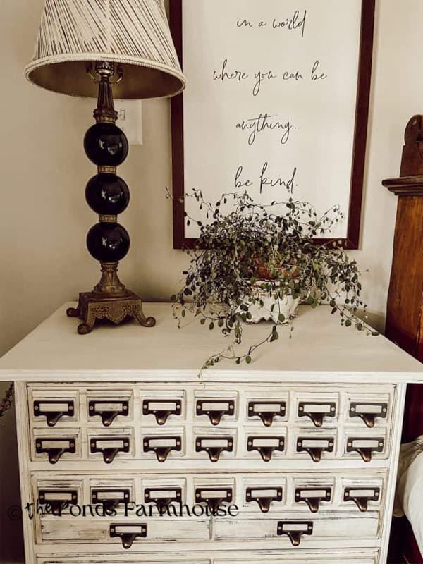Thrift Store Chest Transformation.