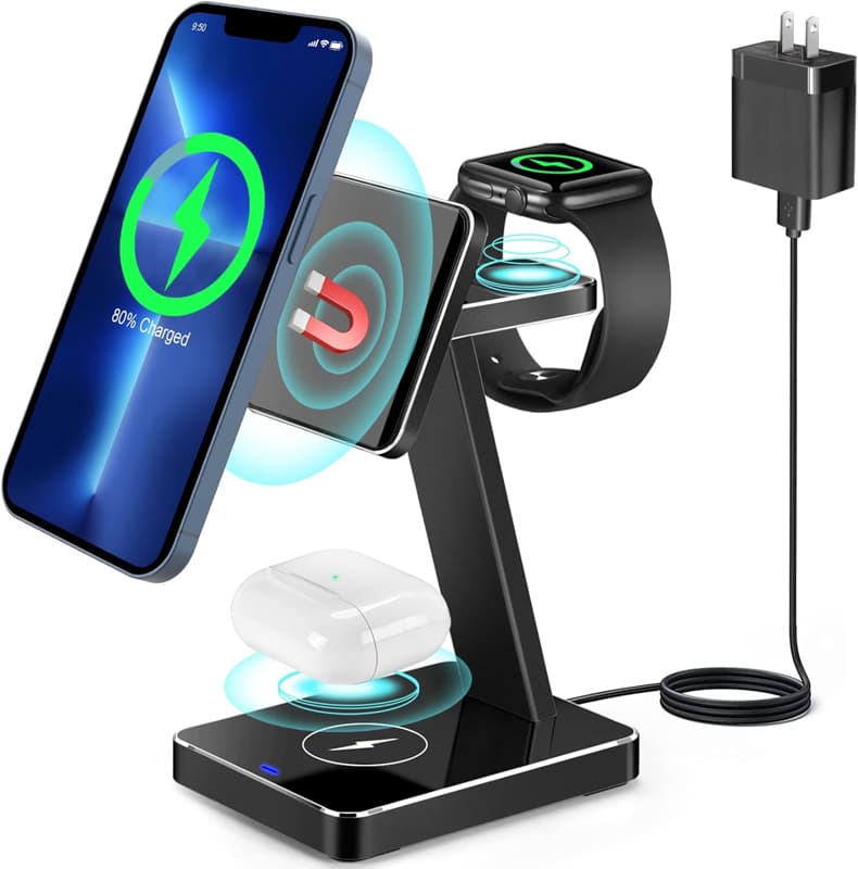 Amazon Smartphone and watch magnetic charging station.