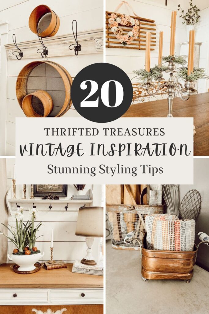 20 Thrifted Treasures and how to style them.  
