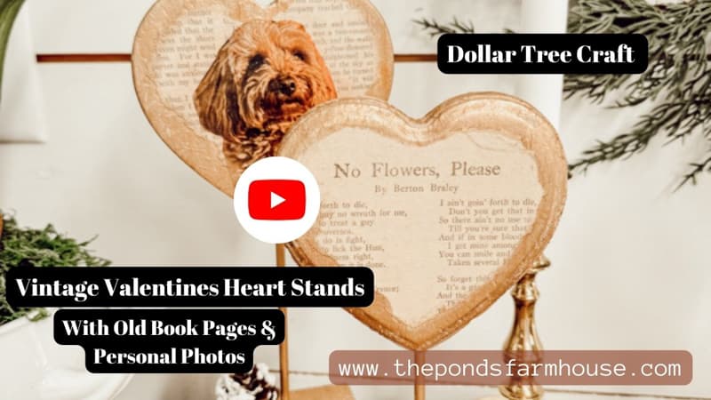 Valentine Heart Stands Video Tutorial 