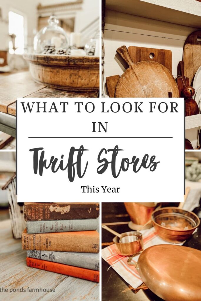 What to look for in thrift stores this year.