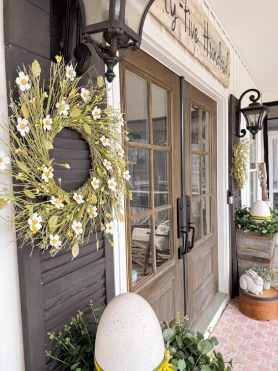 Welcome Spring With DIY Porch Decor For Easter & Beyond
