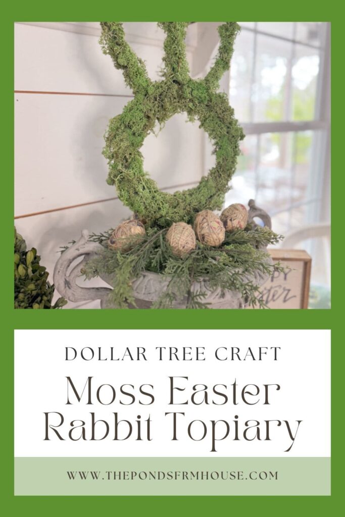 Easy DIY Easter Bunny Decorations.  