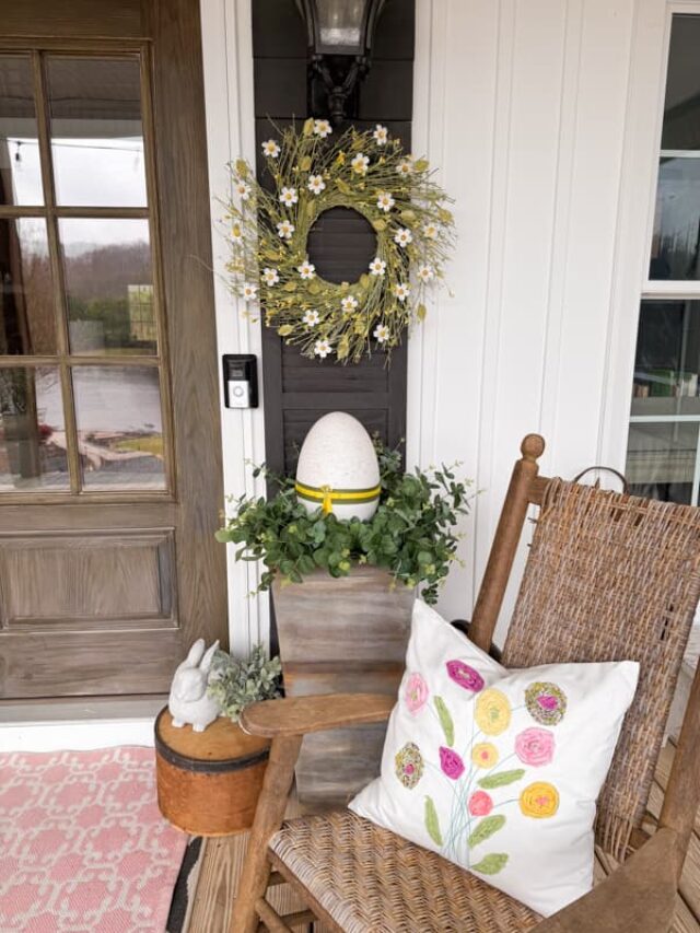 Creative DIY Porch Ideas for Easter
